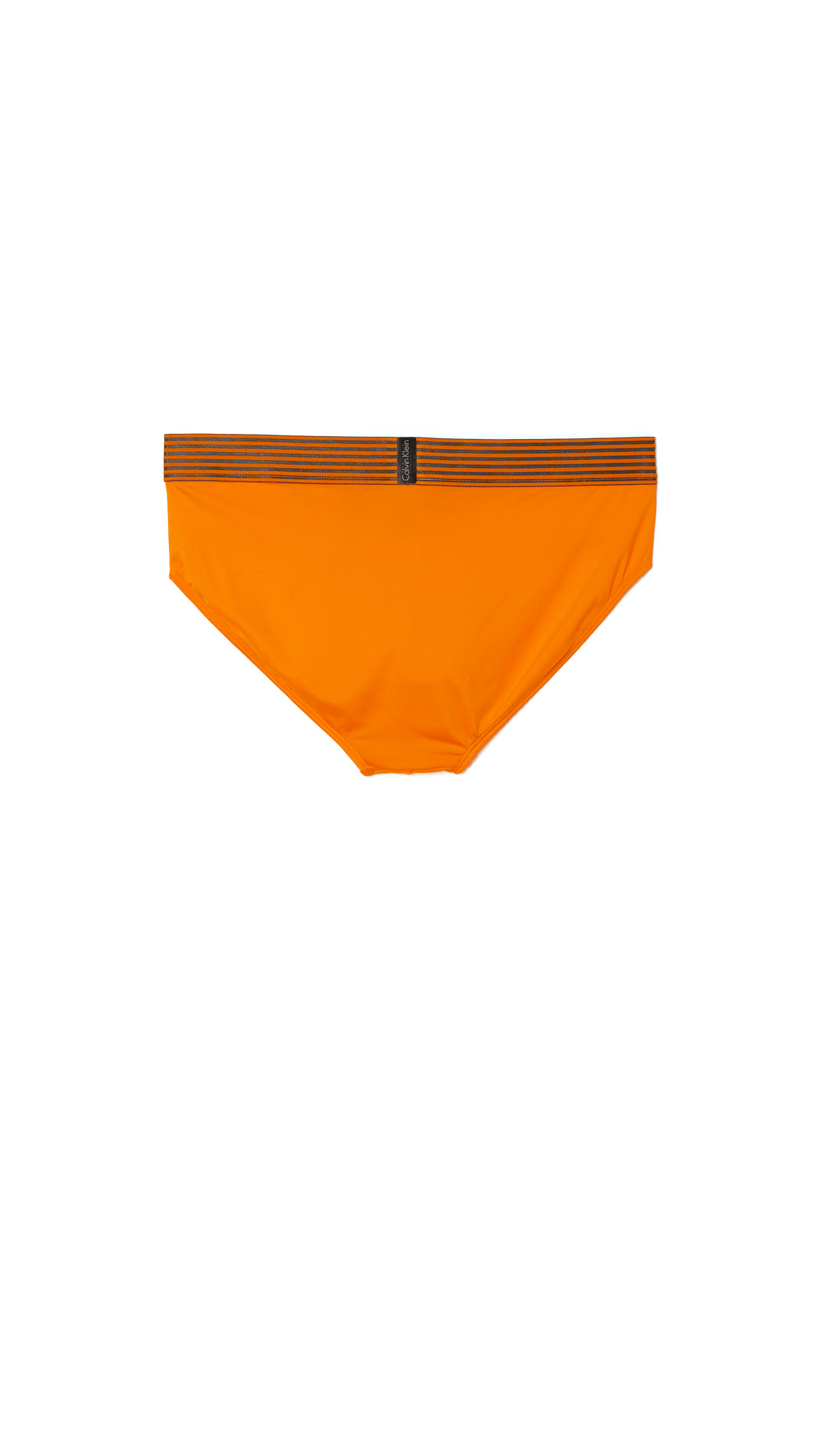 Calvin klein Iron Strength Hip Briefs in Orange for Men Lyst