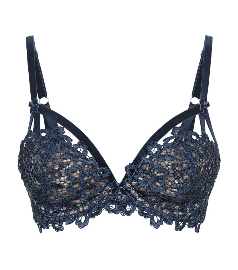 Dita Von Teese | Blue Black Dahlia Balconette Bra | Lyst