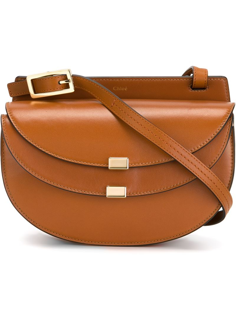 Lyst Chloé Crossbody Bag in Brown