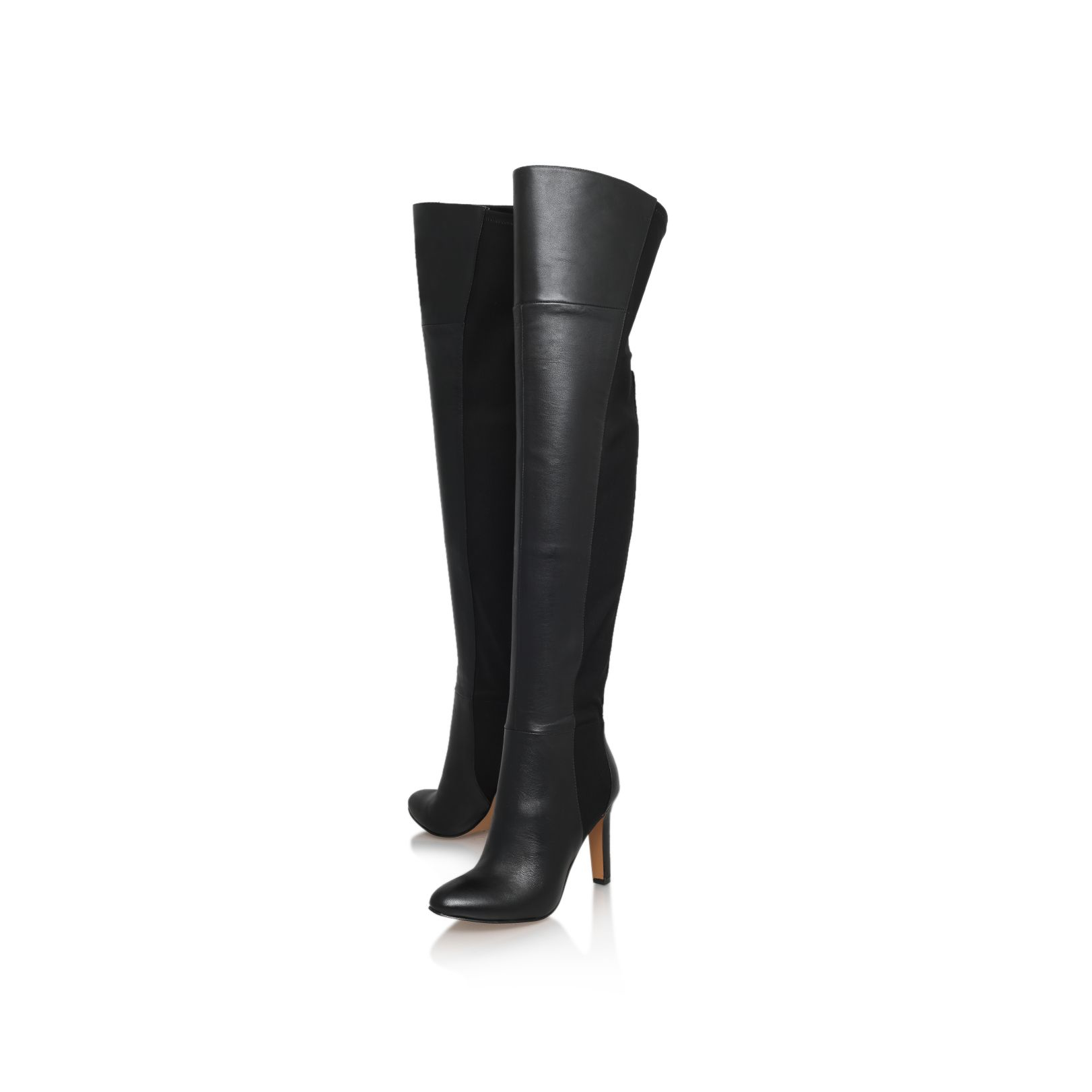 Nine west Caldren High Heel Over The Knee Boots in Black | Lyst