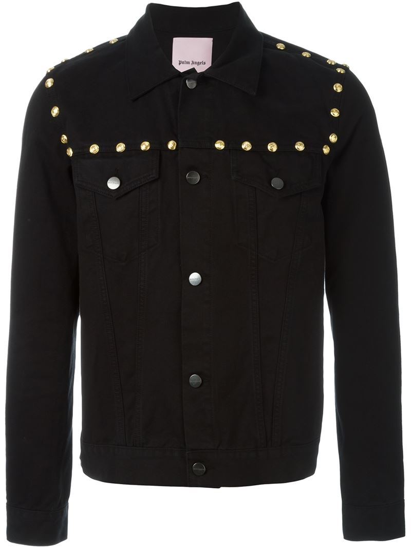 mens palm angels denim jacket