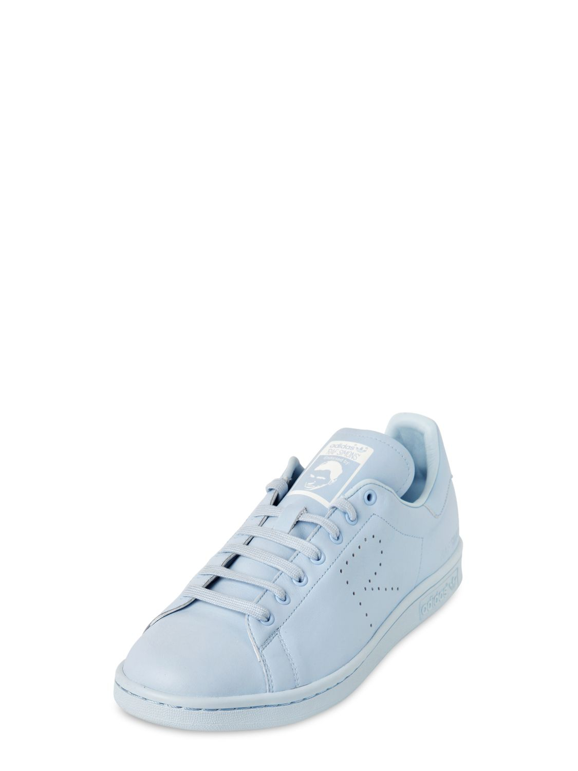 raf simons shoes blue adidas by raf simons stan smith leather sneakers in blue lyst raf simons shoes blue adidas by raf simons stan smith leather sneakers in blue lyst