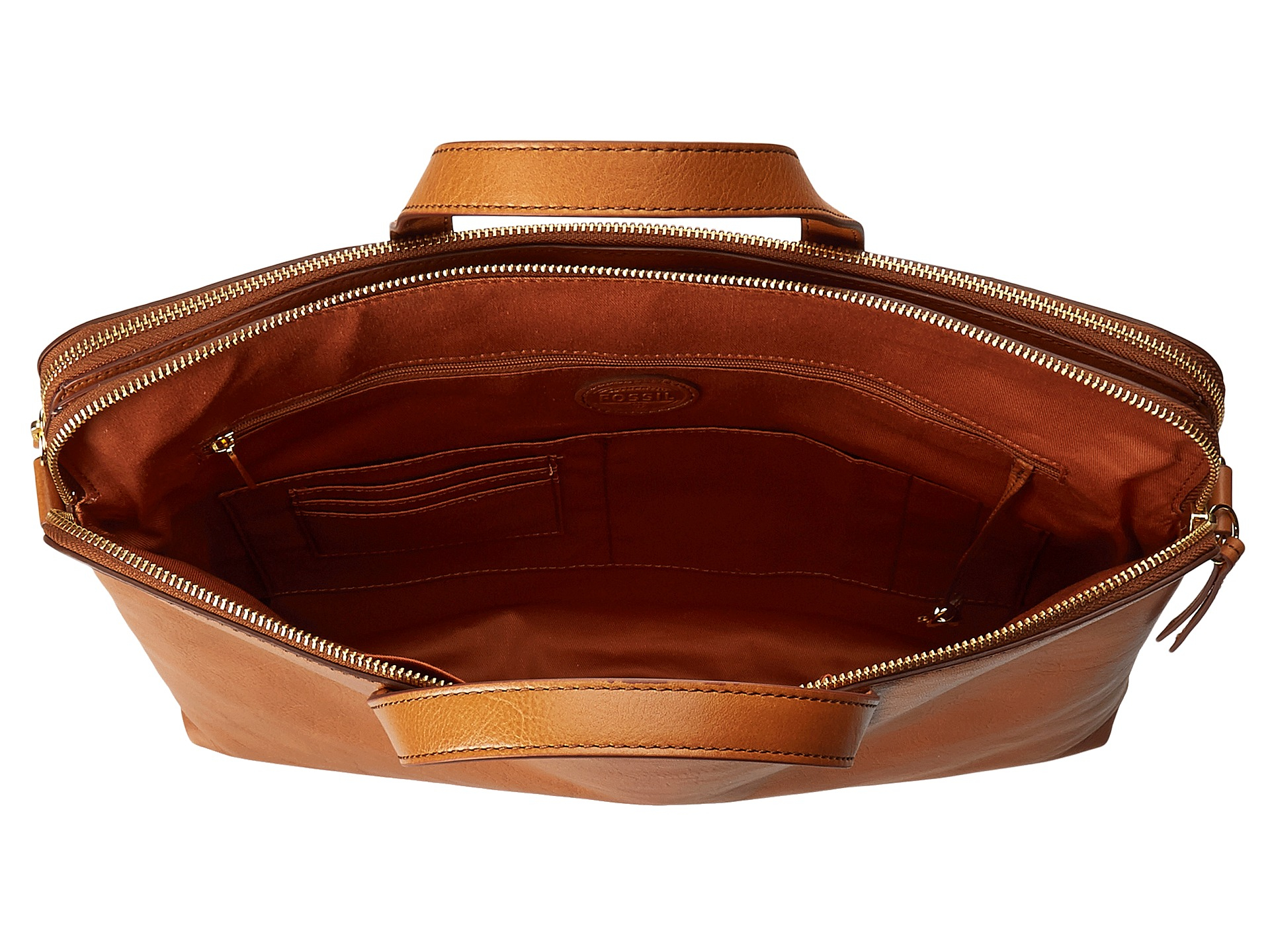 Fossil Sydney Laptop Bag In Camel Brown Lyst Fossil Sydney Laptop Bag In Camel Brown Lyst