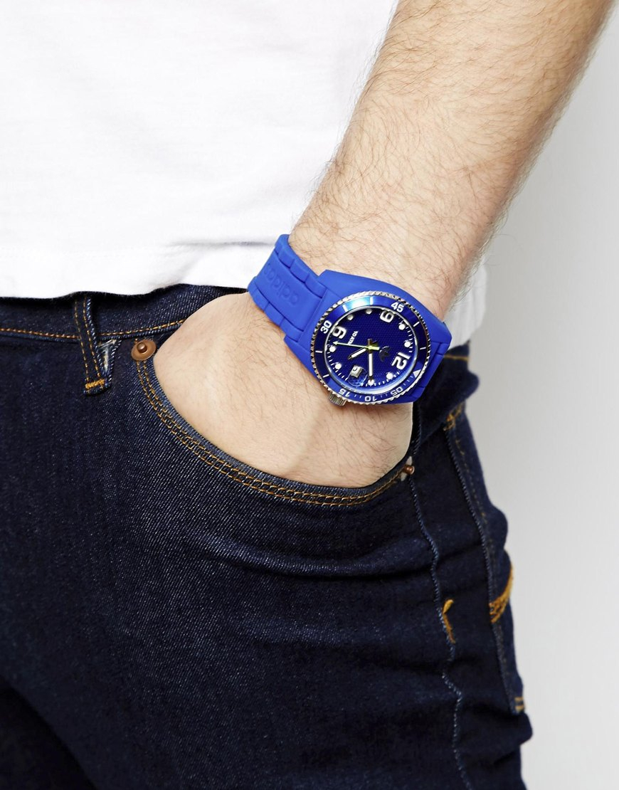 Lyst Adidas Brisbane Watch in Blue for Men