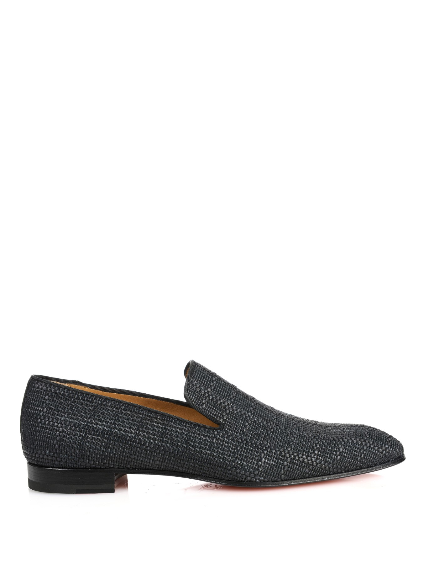 Lyst - Christian Louboutin Dandelion Woven Loafers in Gray for Men