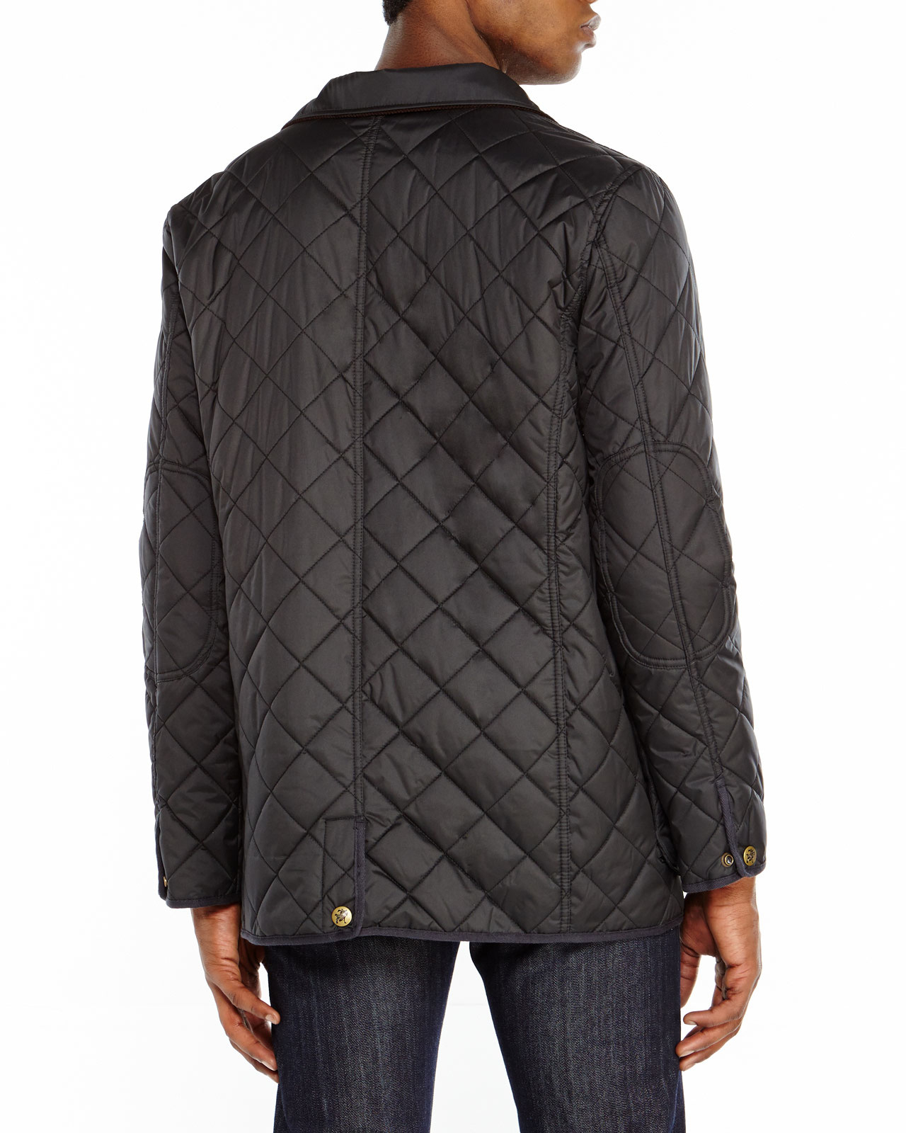 Lyst - Hart Schaffner Marx Diamond Quilted Jacket in Blue for Men