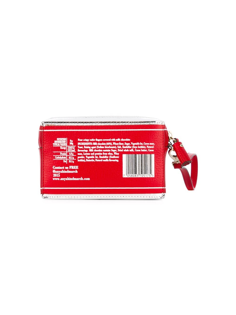 Anya Hindmarch Kitkat Clutch in Red Lyst