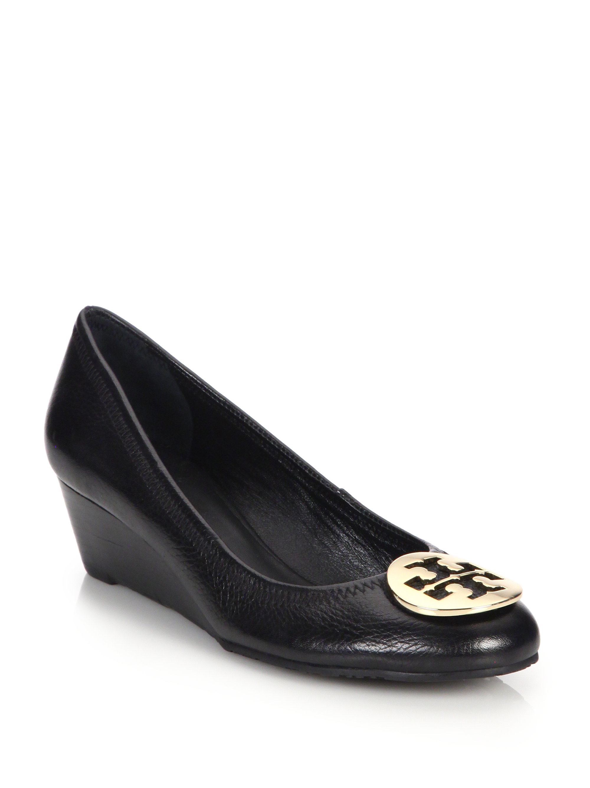 tory burch suede wedges