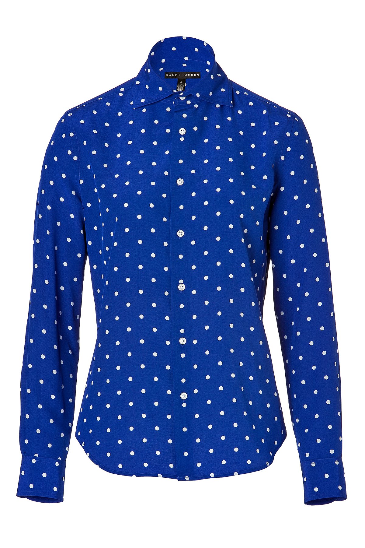 royal blue silk dress shirt