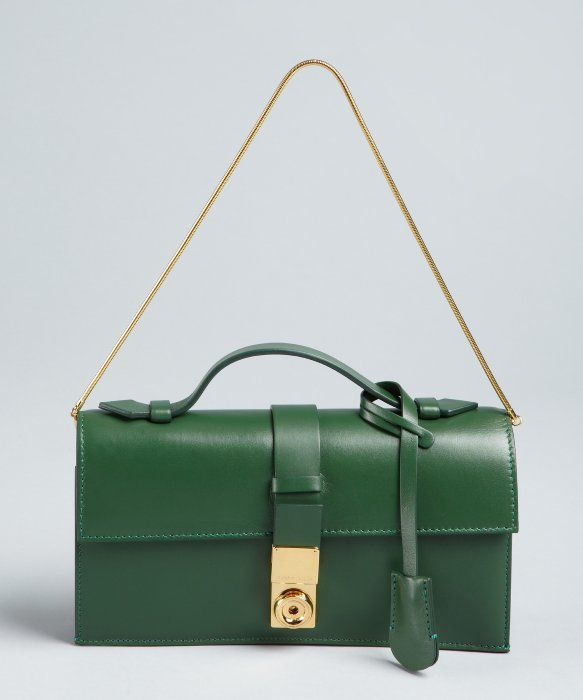 armani green bag