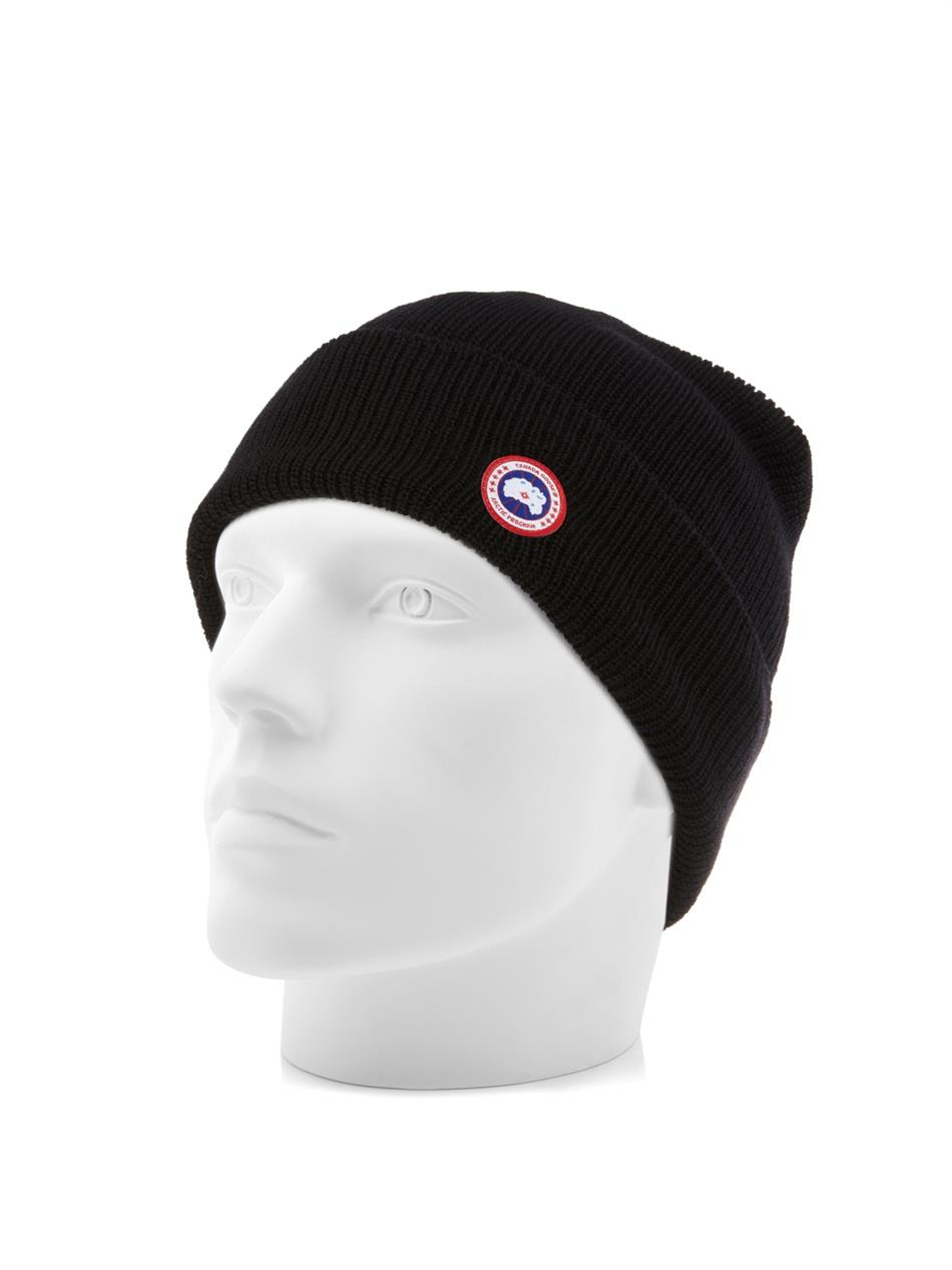 canada goose beanie black canada goose beanie black