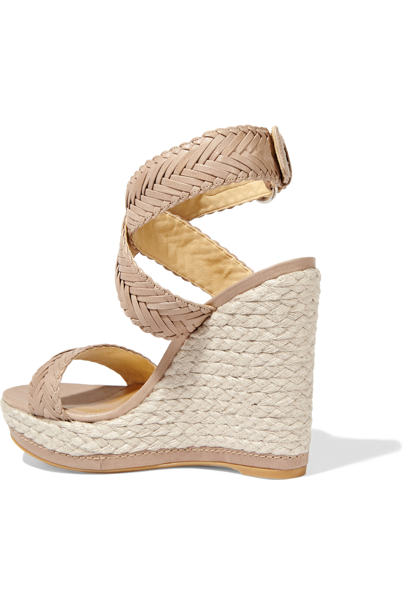 brown espadrilles sandals