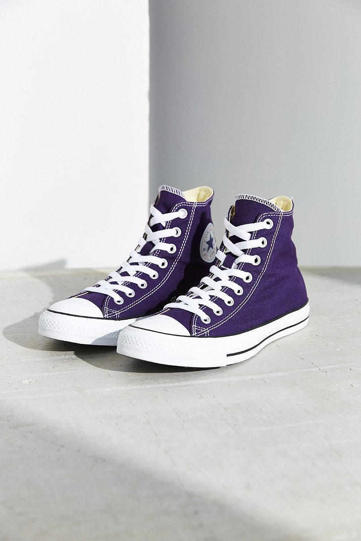 violet converse shoes