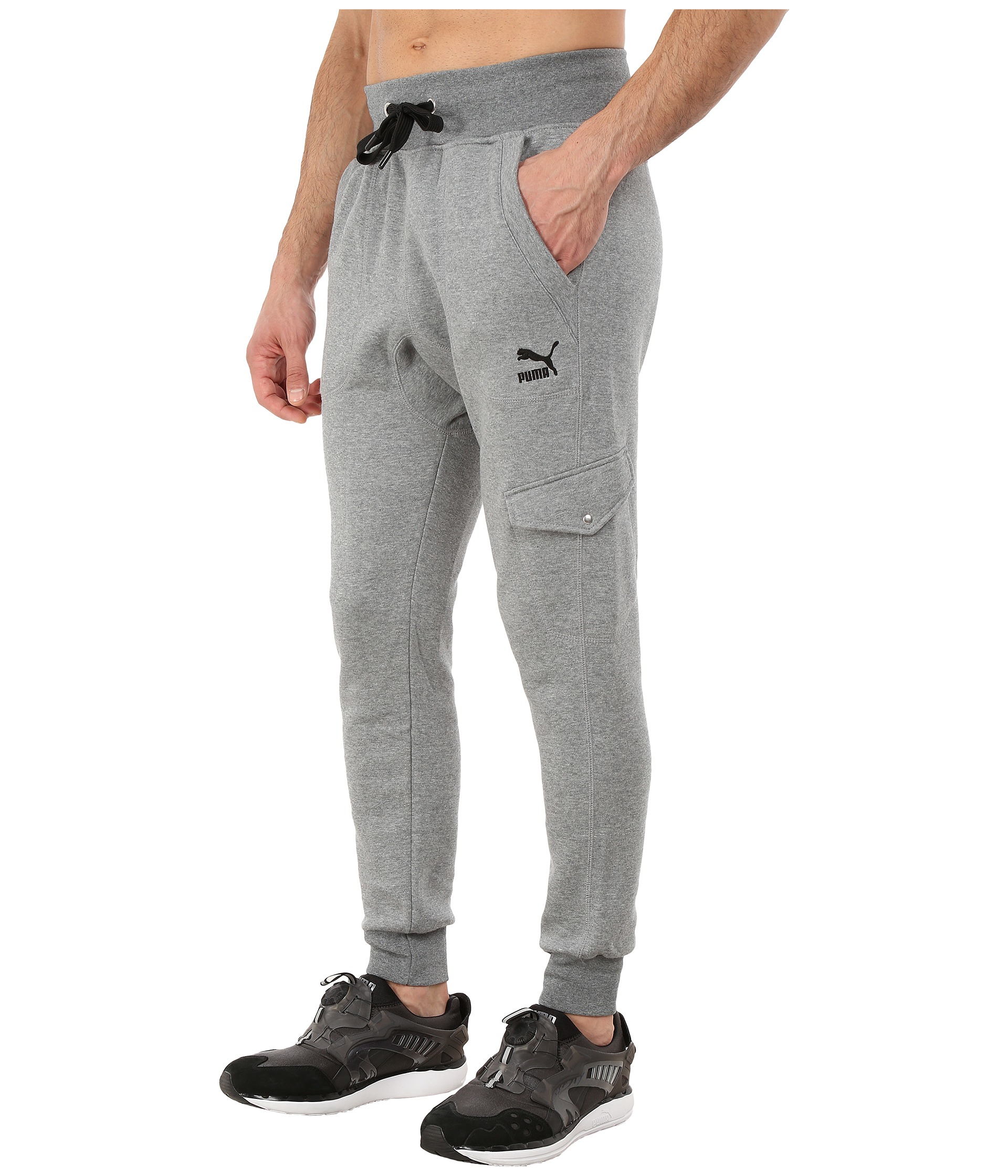 puma men's cargo jogger pants