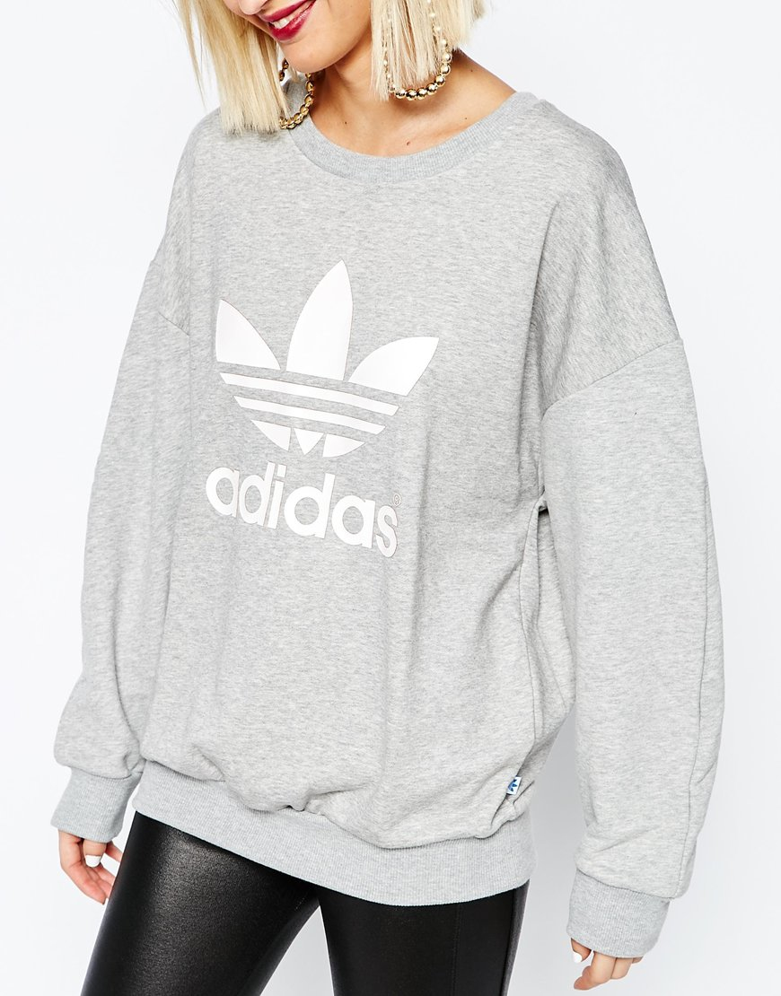 adidas sweatshirt oversized