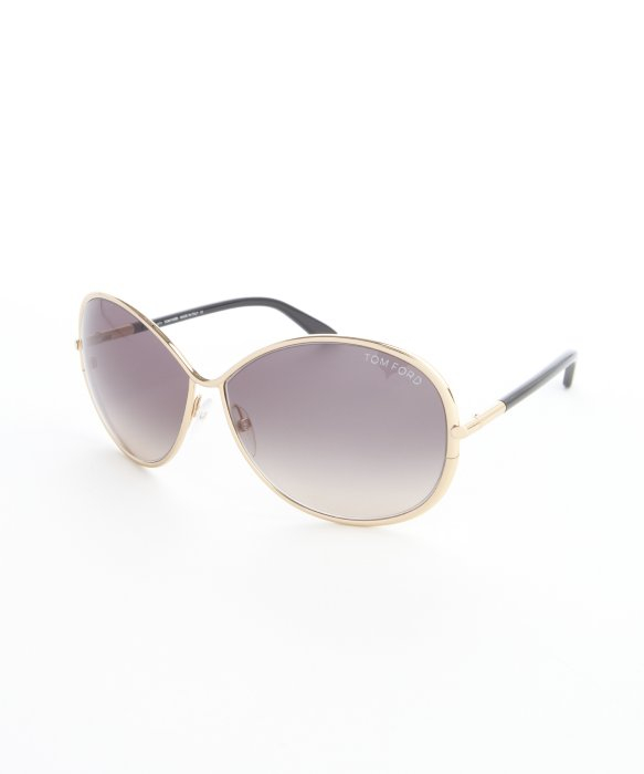 Tom ford womens gold metal sunglasses #2