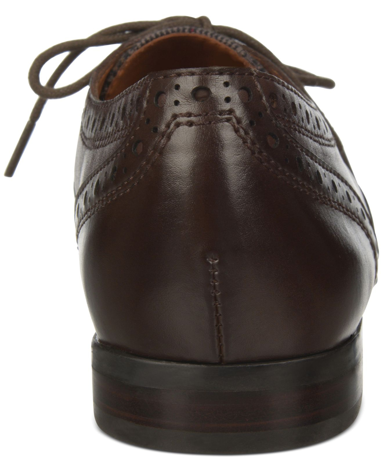 brown oxford flats