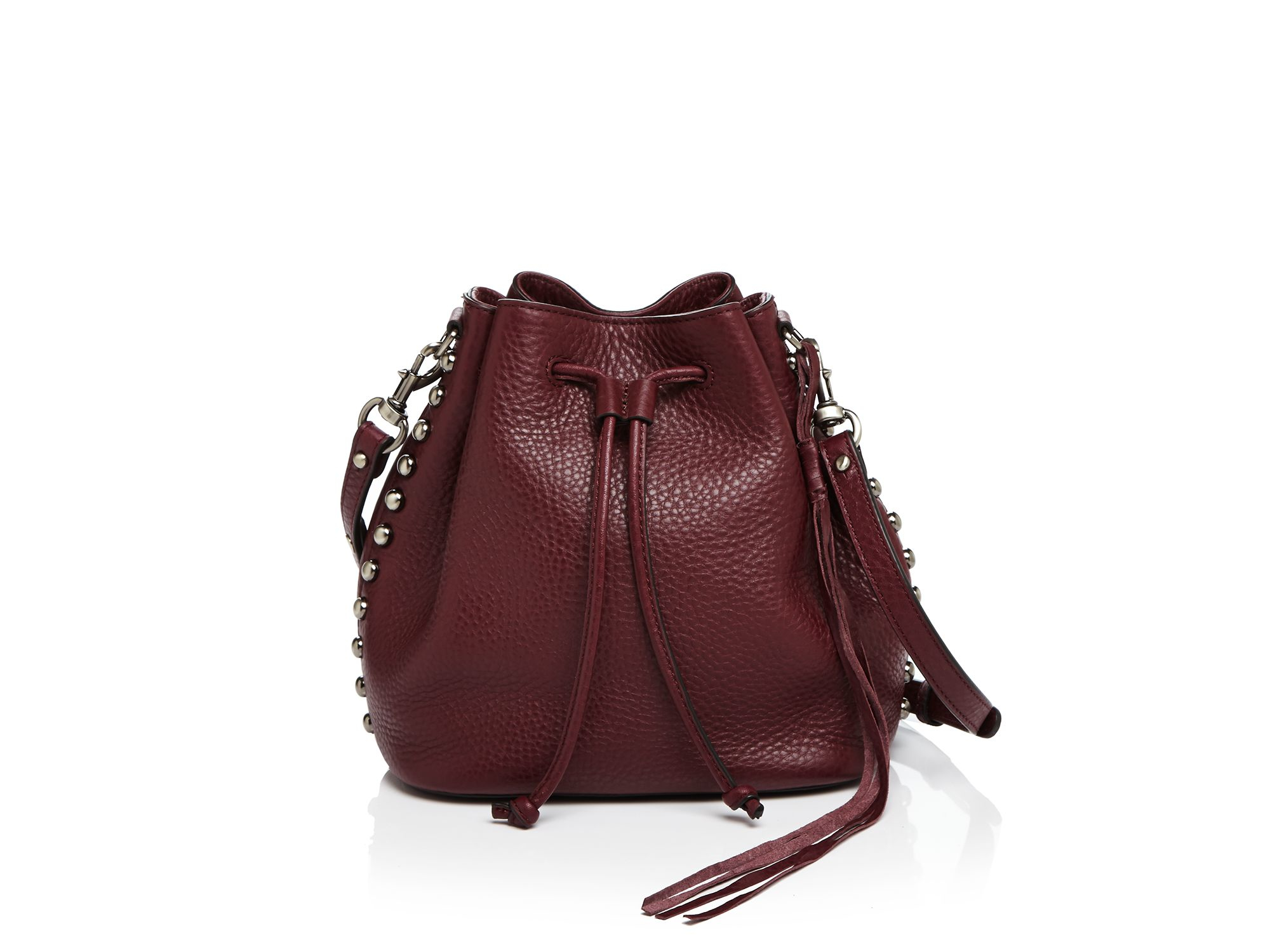 Lyst - Rebecca Minkoff Shoulder Bag - Unlined Bucket in Red