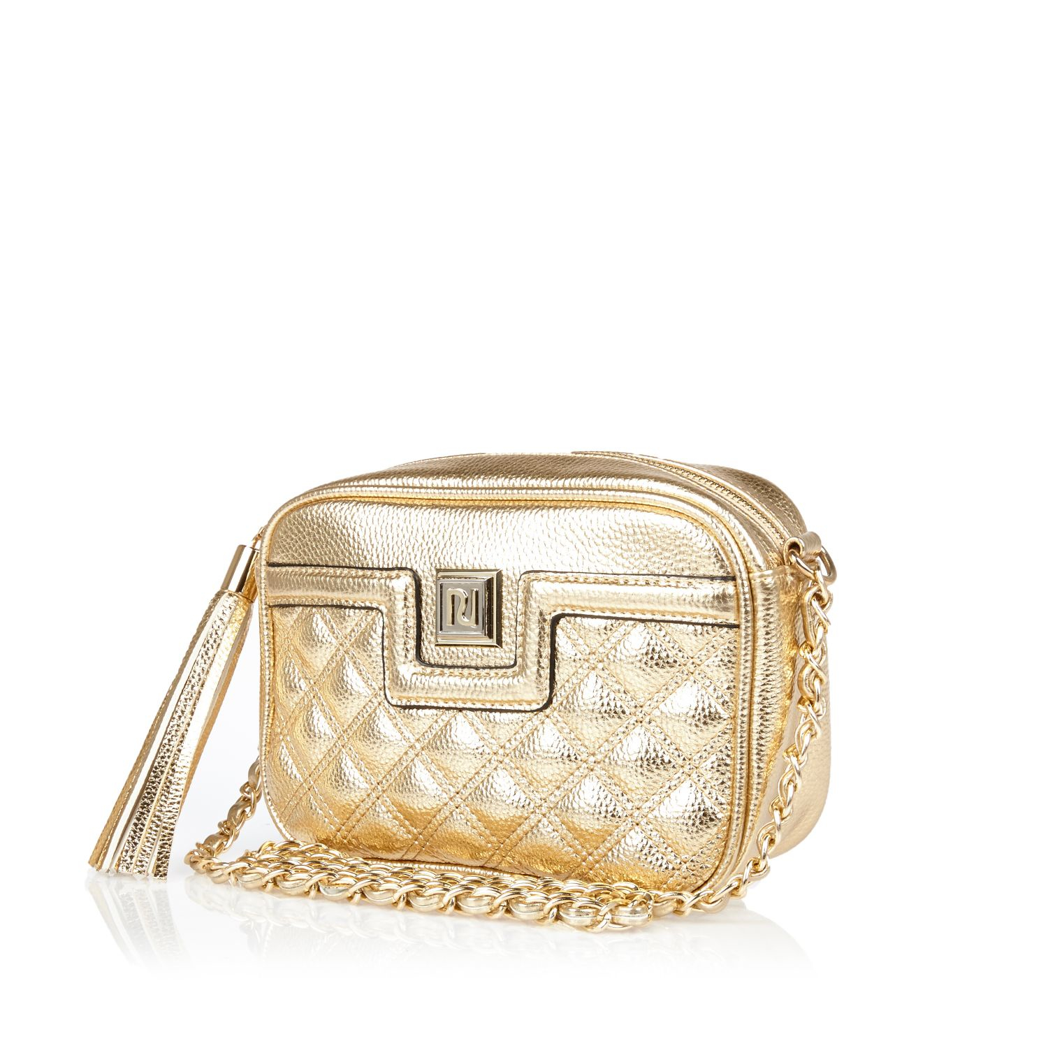 gold cross over bag