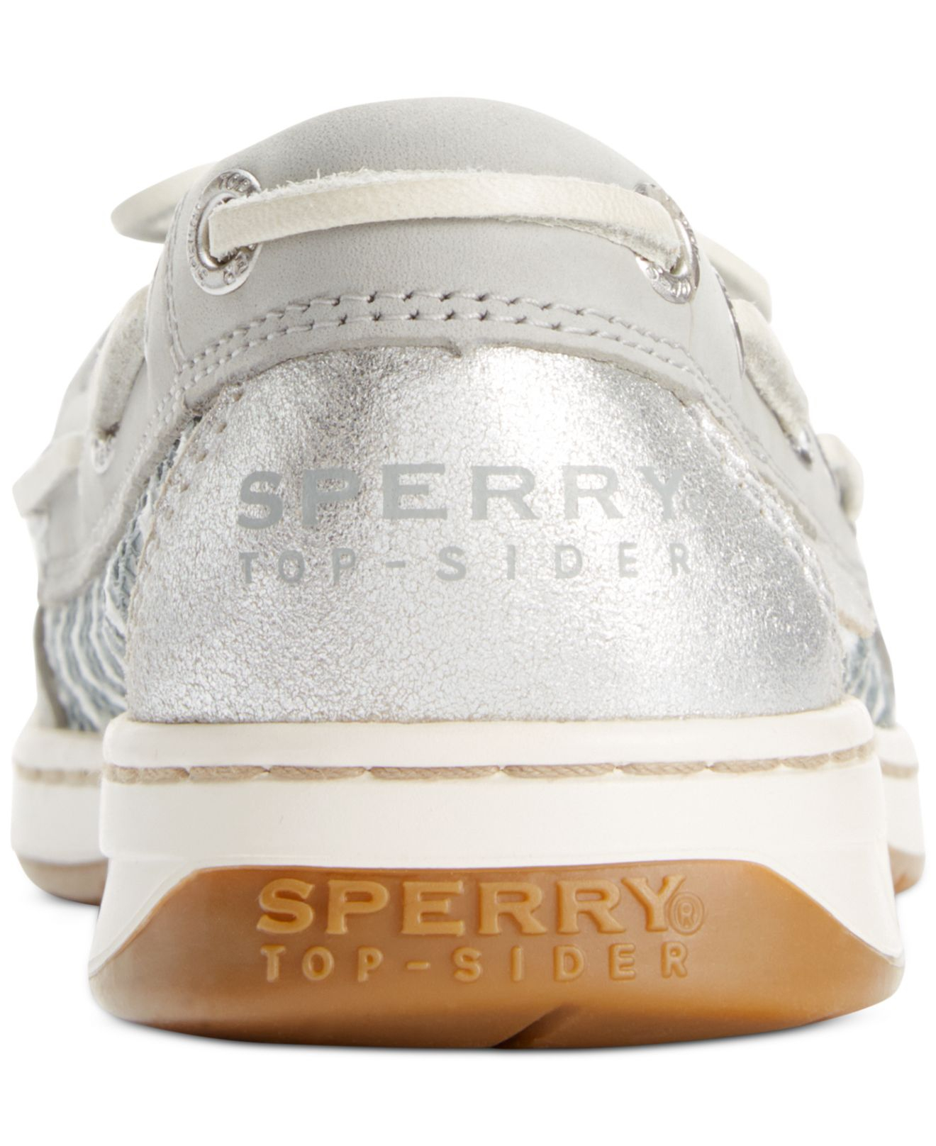 sperry striped boat shoes