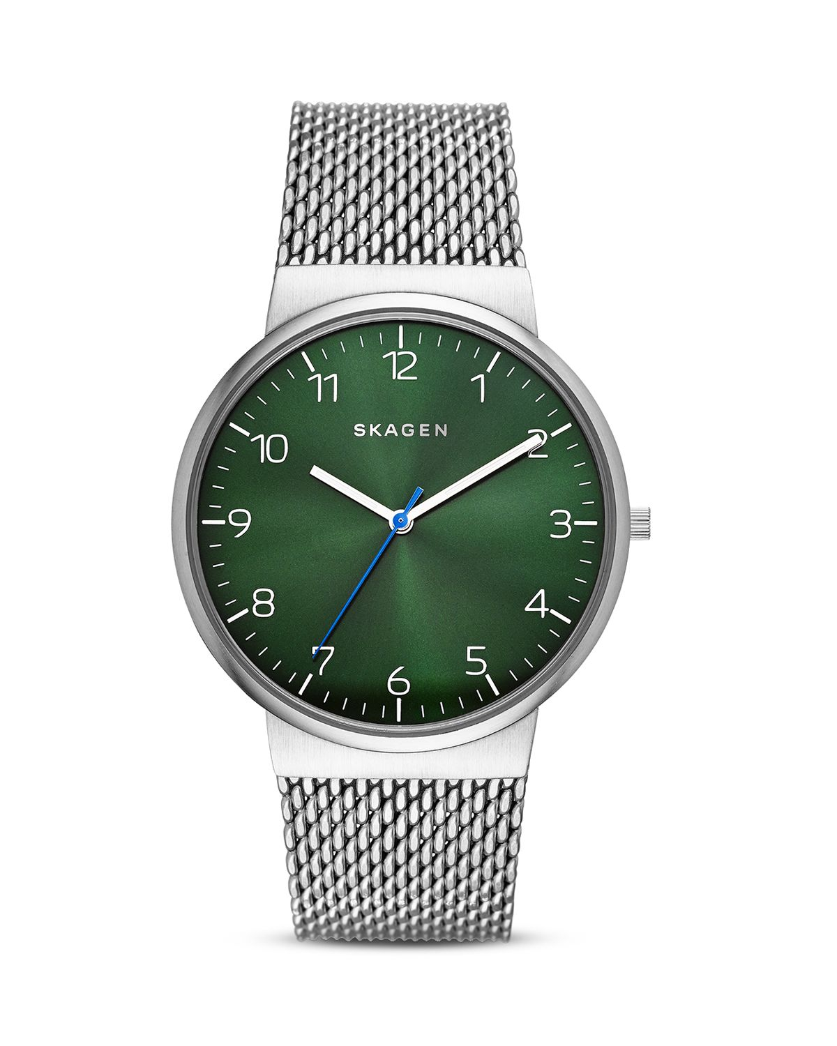 Lyst Skagen Ancher Mesh Bracelet Watch, 40Mm in Green for Men