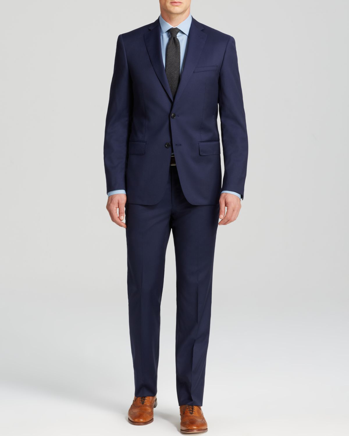 John Varvatos Luxe Solid Suit Slim Fit Bloomingdale'S Exclusive in