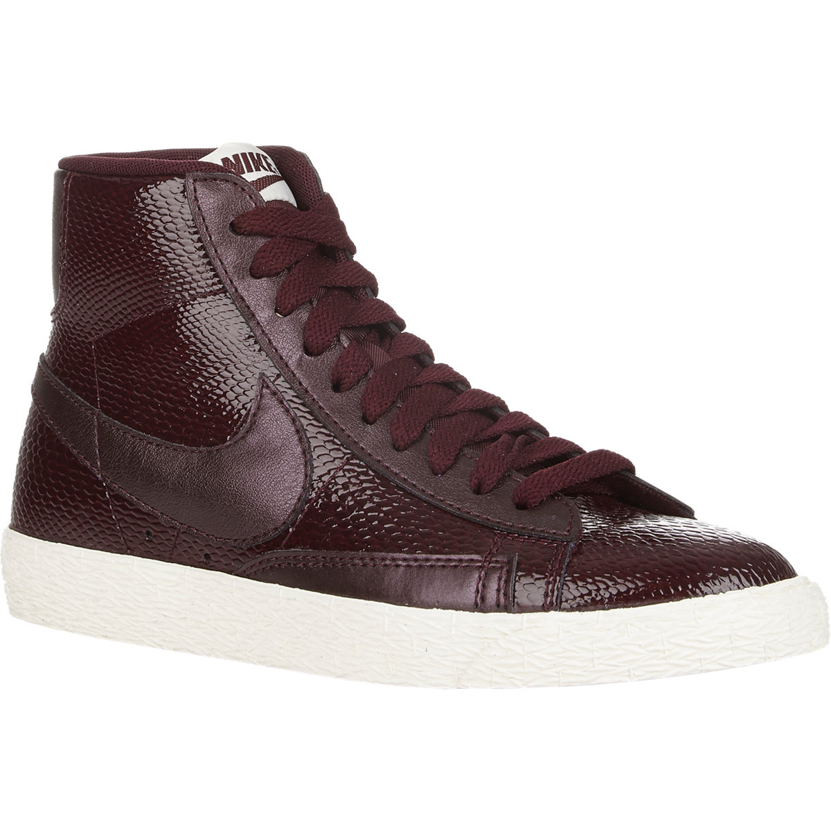nike blazer mid premium leather Zwart