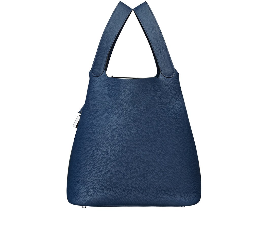 Herms Picotin Lock in Blue (BLEU SAPHIR) | Lyst  