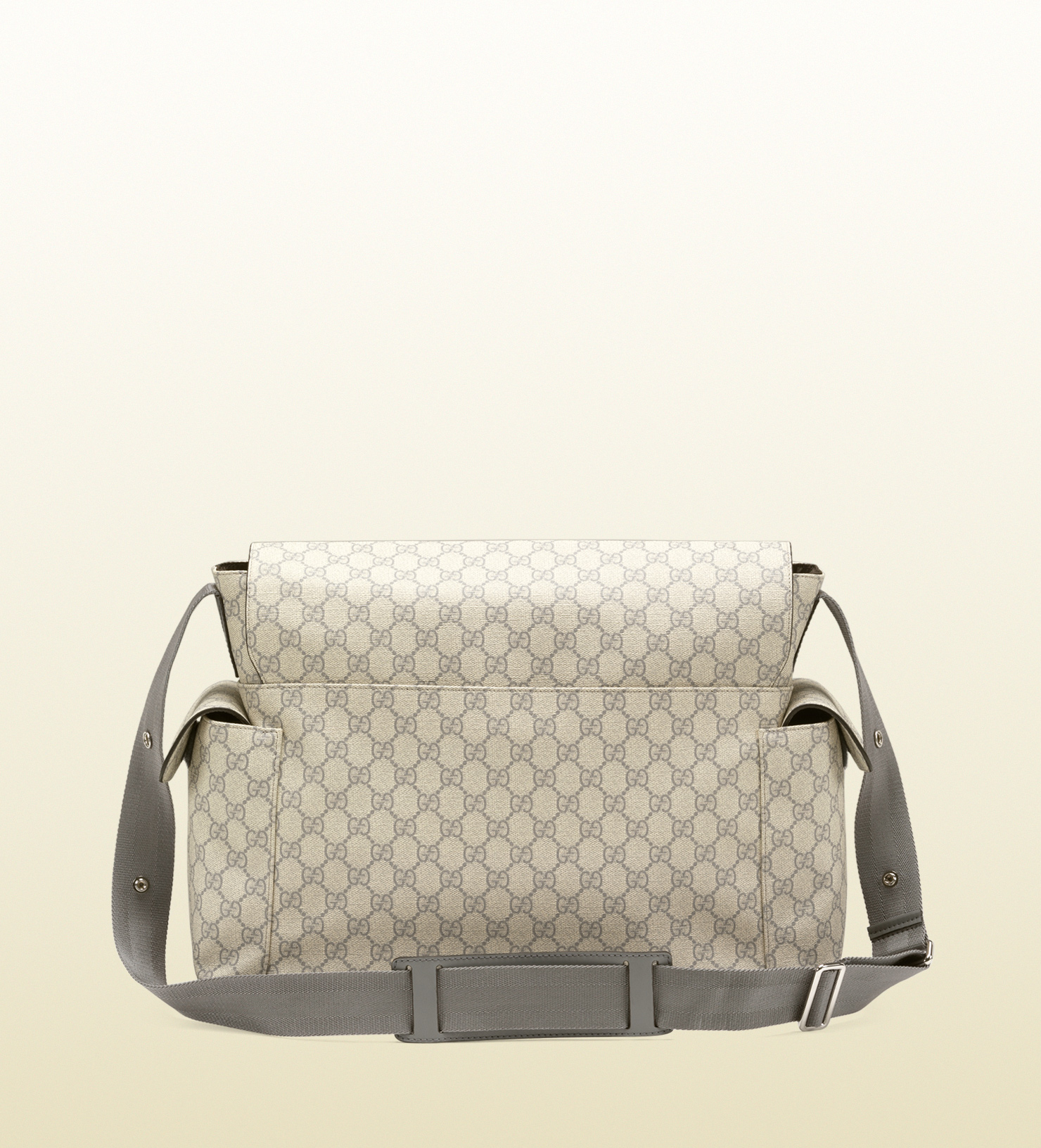 Lyst Gucci Gg Supreme Canvas Diaper Bag In Gray For Men Gallery