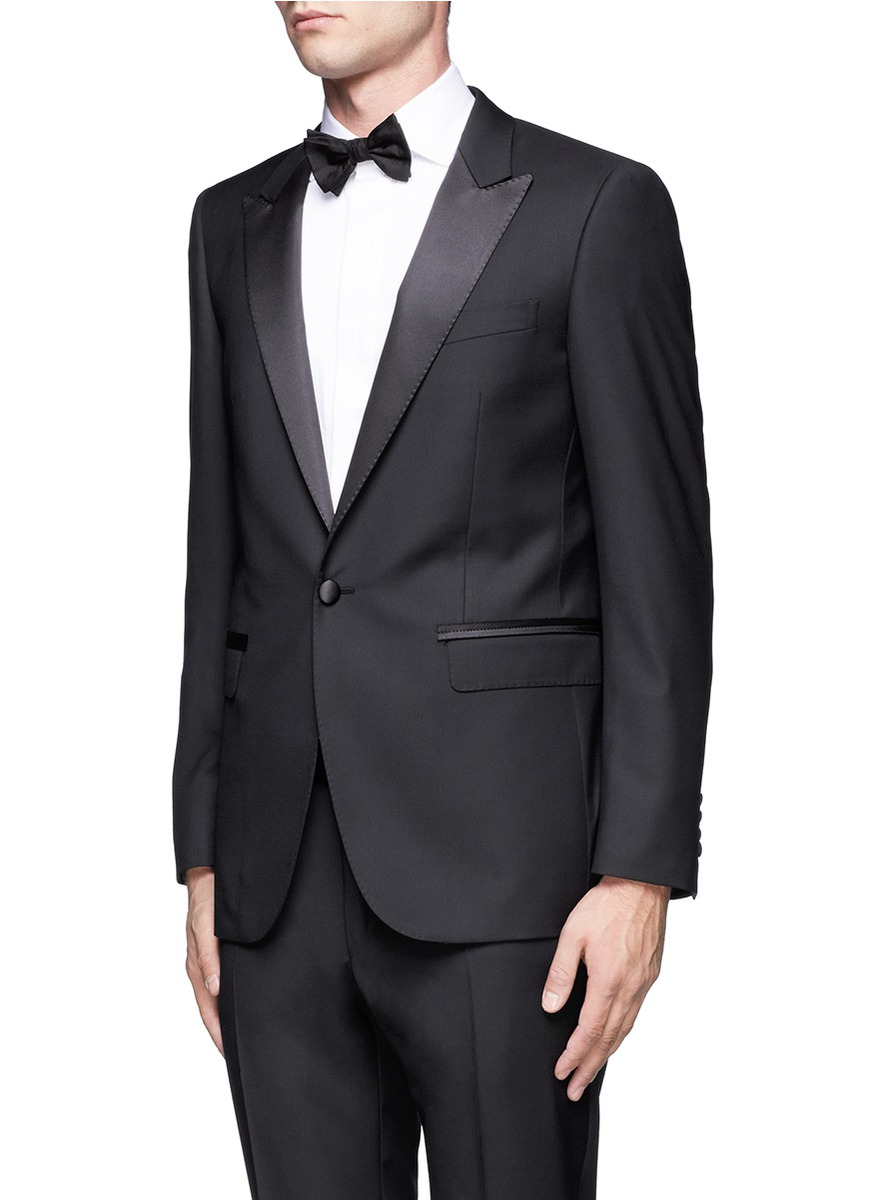 mens black lanvins