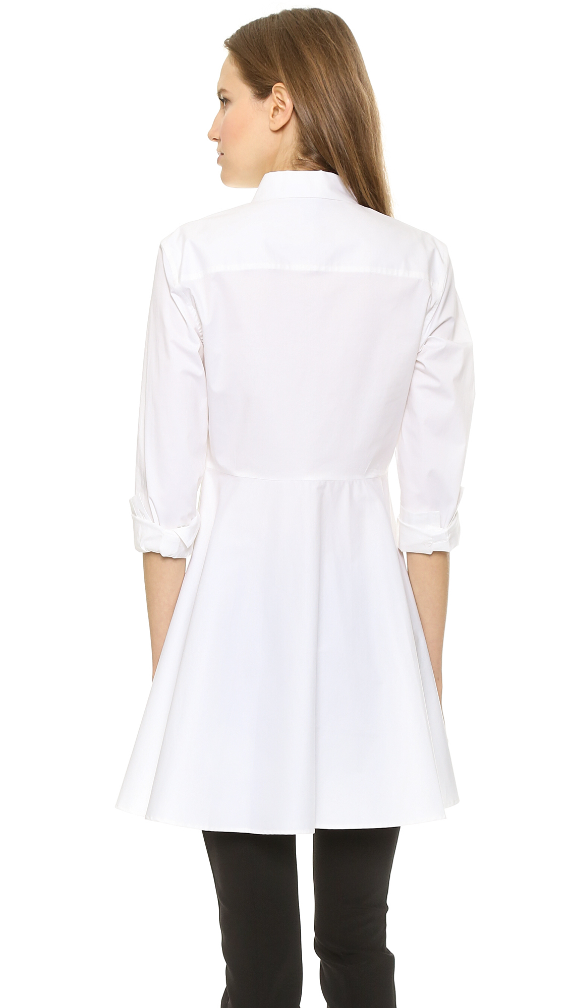 white long sleve shirt