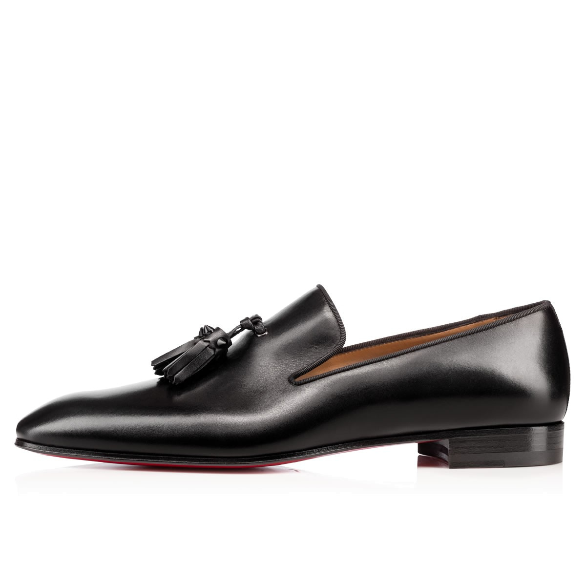 louis vuitton shoes for men - Christian louboutin Dandelion Tassel Flat in Black for Men | Lyst