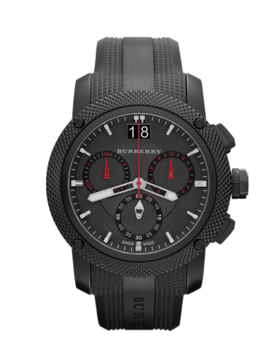 black sports watch mens