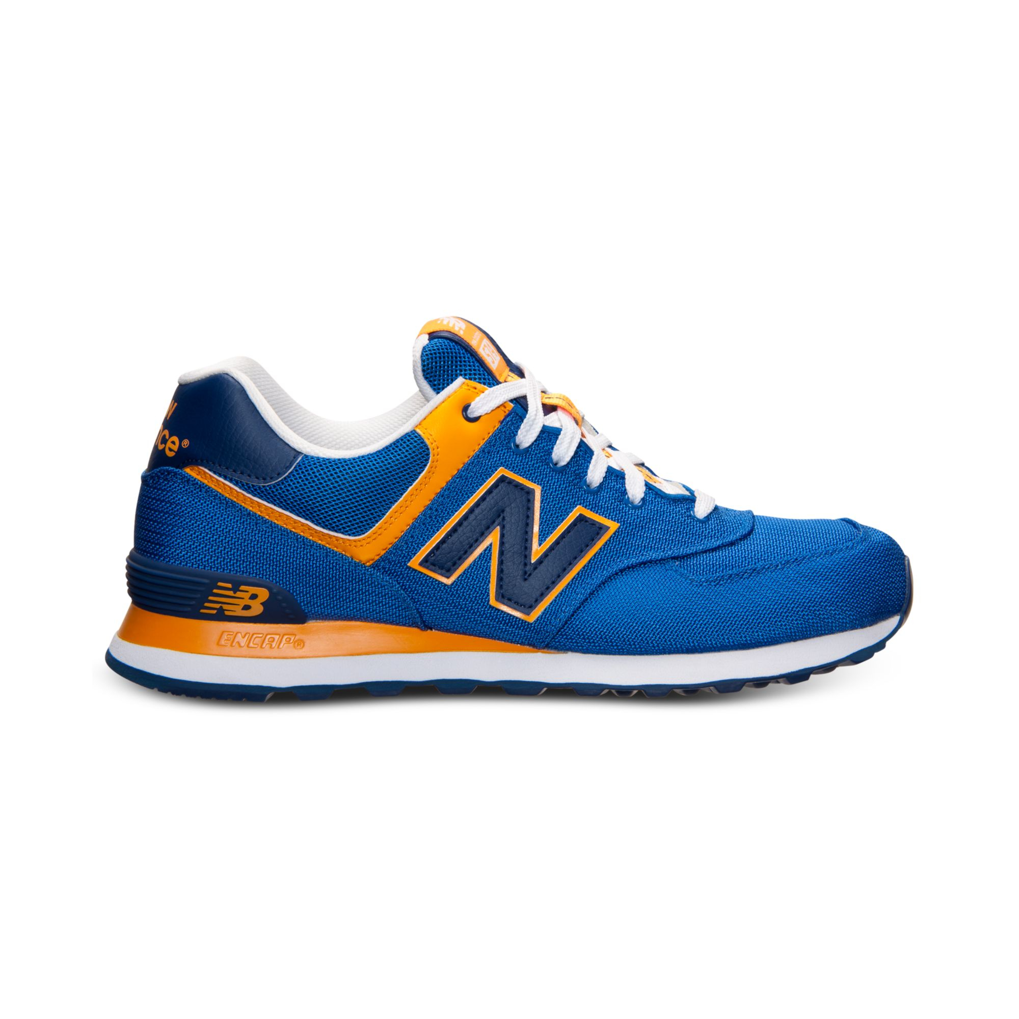 New Balance Mens 574 Passport Casual Sneakers From Finish Line in Blue ...