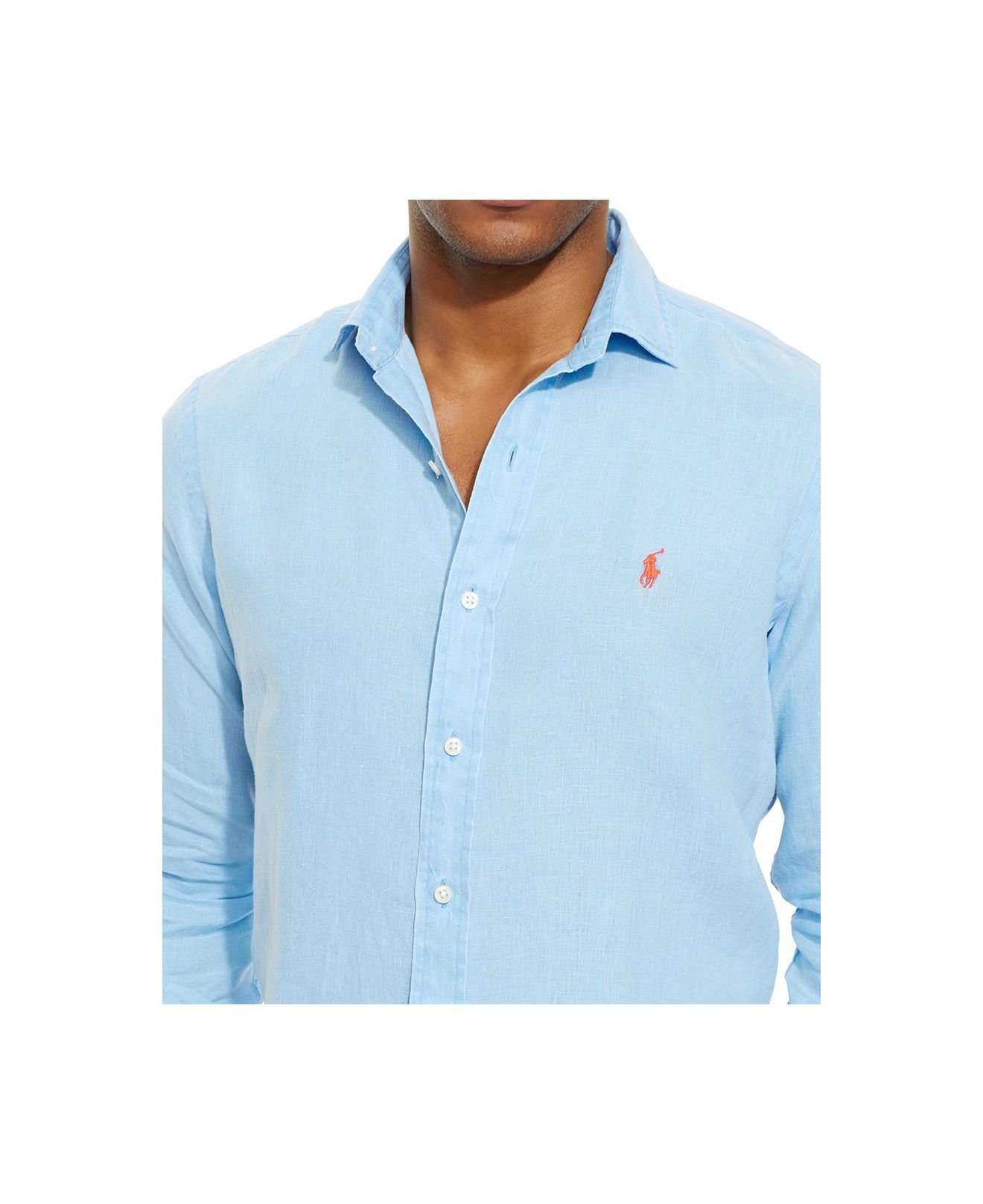 ralph lauren linnen shirt