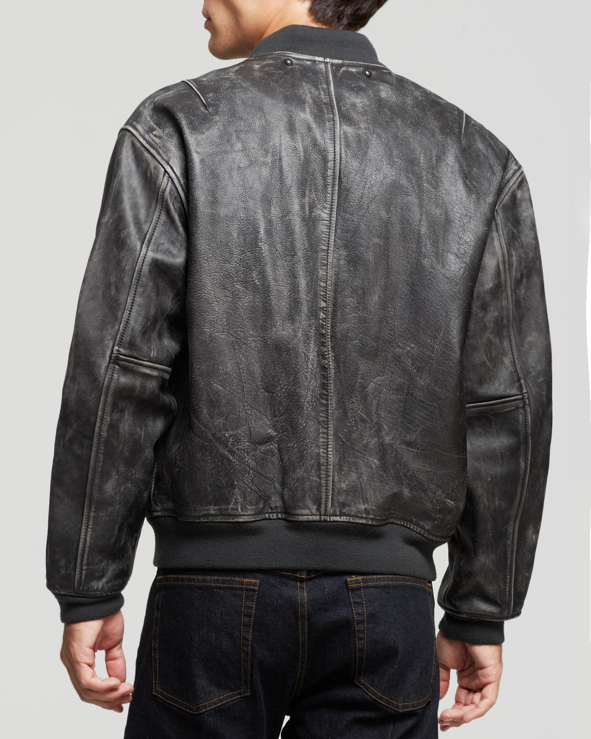 Lyst - Marc By Marc Jacobs Trevor Leather Jacket in Black for Men