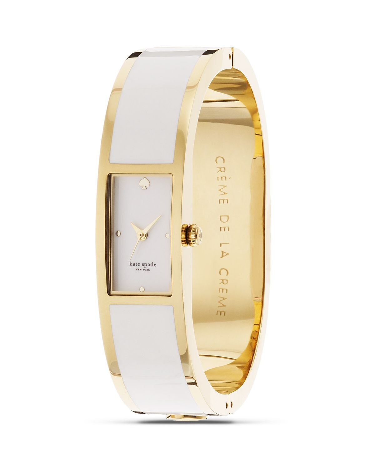 Lyst Kate Spade New York White Carousel Bangle Watch In Metallic Gallery
