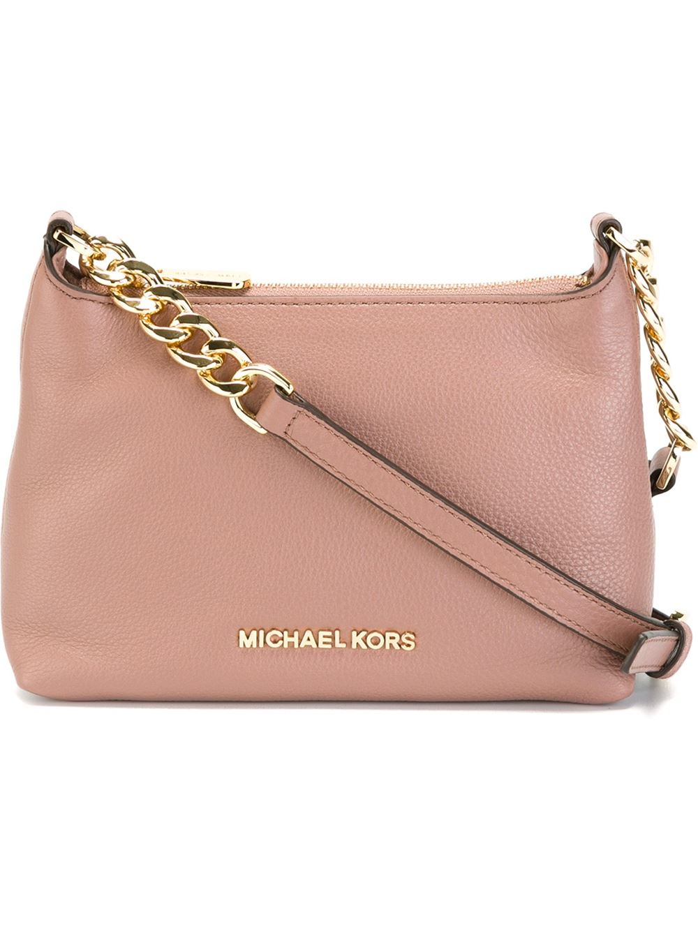 Michael Kors Daniela Large Saffiano Leather Crossbody Bag - Black  32S0GDDC3L-001 - AllGlitters