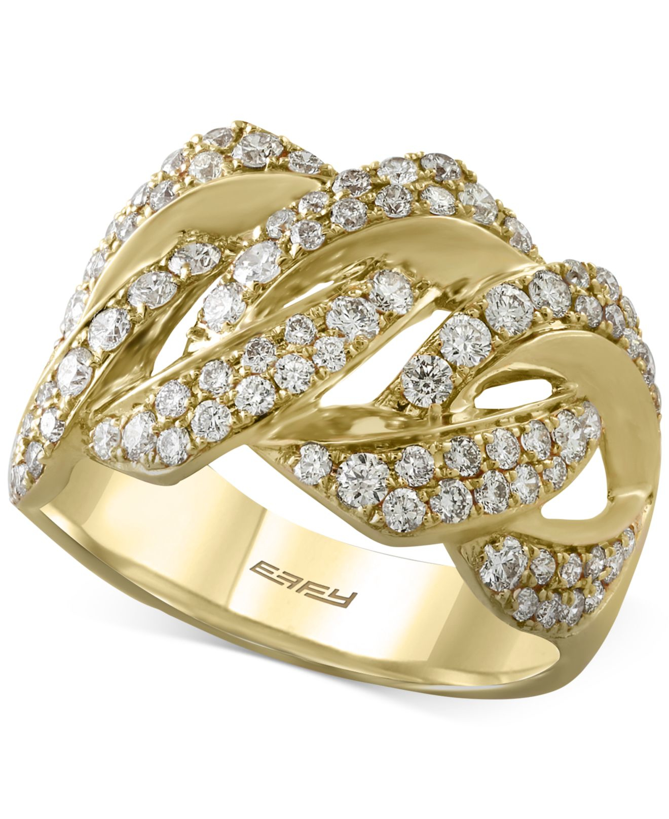 Effy collection D'oro By Effy Diamond Ring (11/8 Ct. T.w.) In 14k Gold