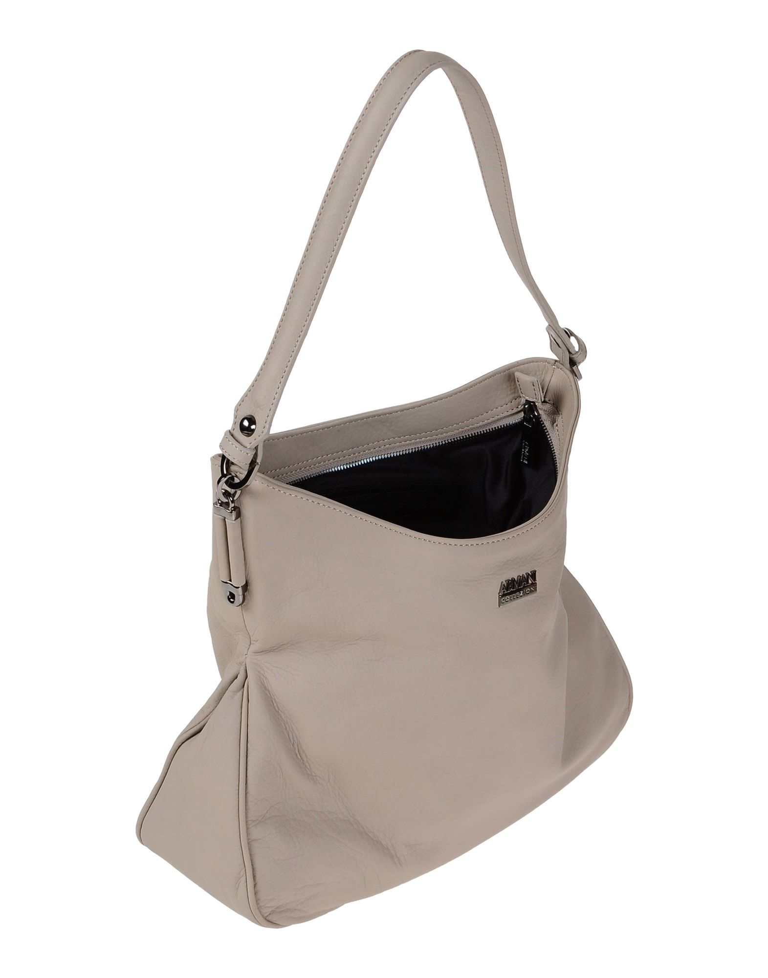 light grey shoulder bag