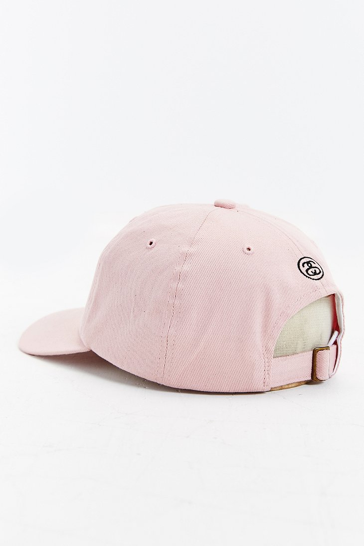 pink stussy hat