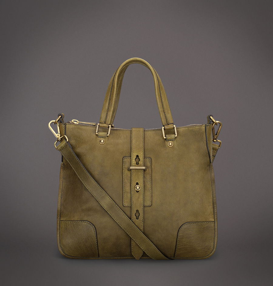 Lyst Belstaff Hampton Handbag In Green Gallery