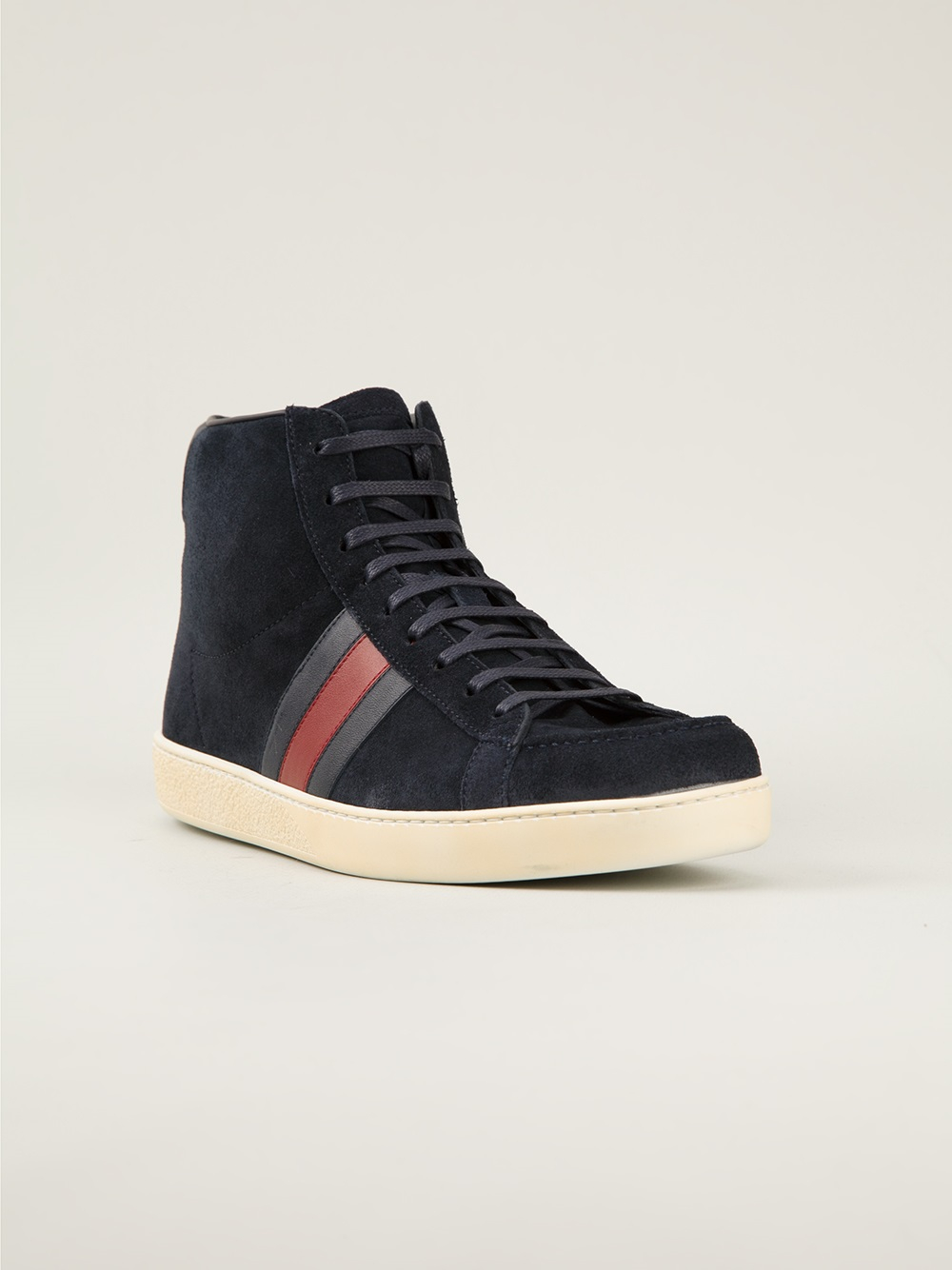 Gucci Hi-Top Trainers in Blue for Men (navy) | Lyst