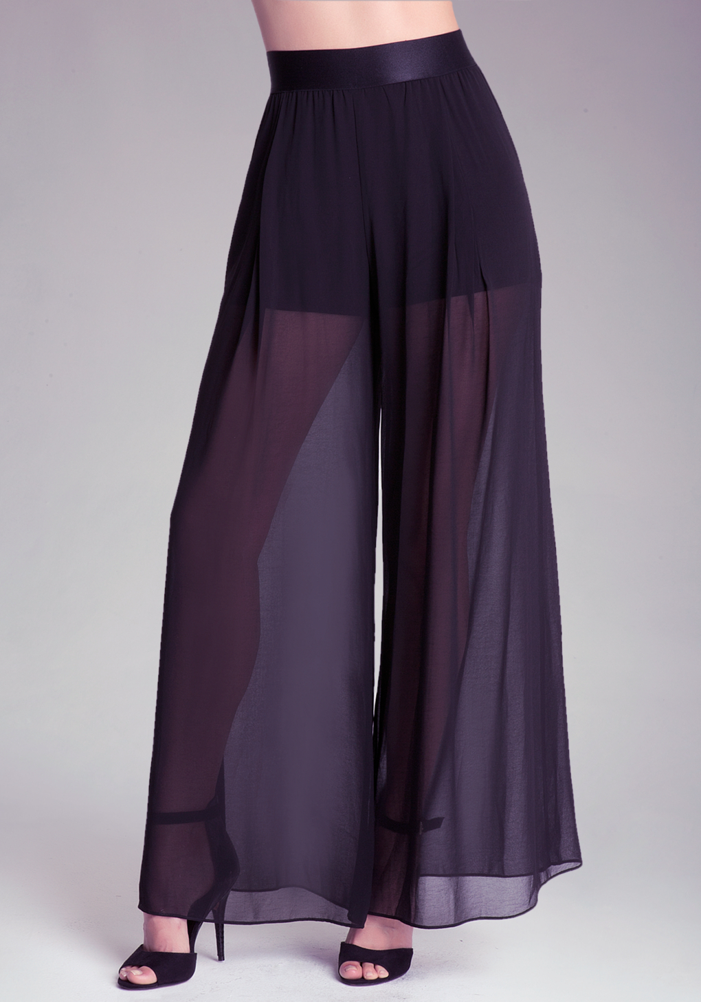 chiffon trousers