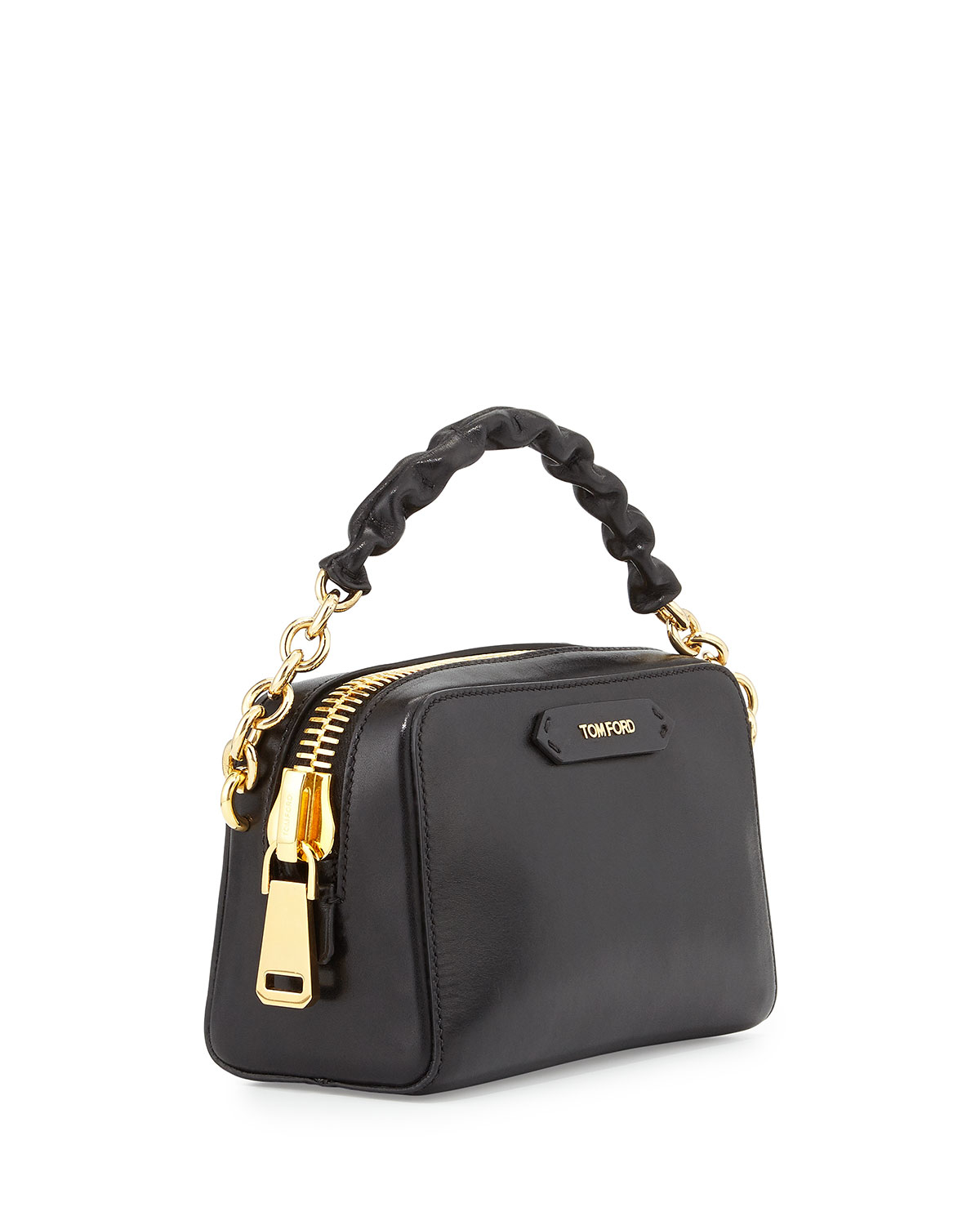 Lyst Tom Ford Chain Strap Small Crossbody Bag In Black Gallery