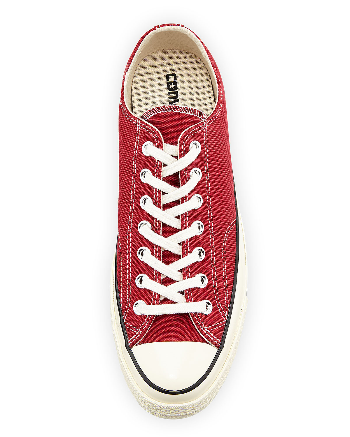 Converse All Star Chuck 70 Low-tops in Red for Men - Lyst