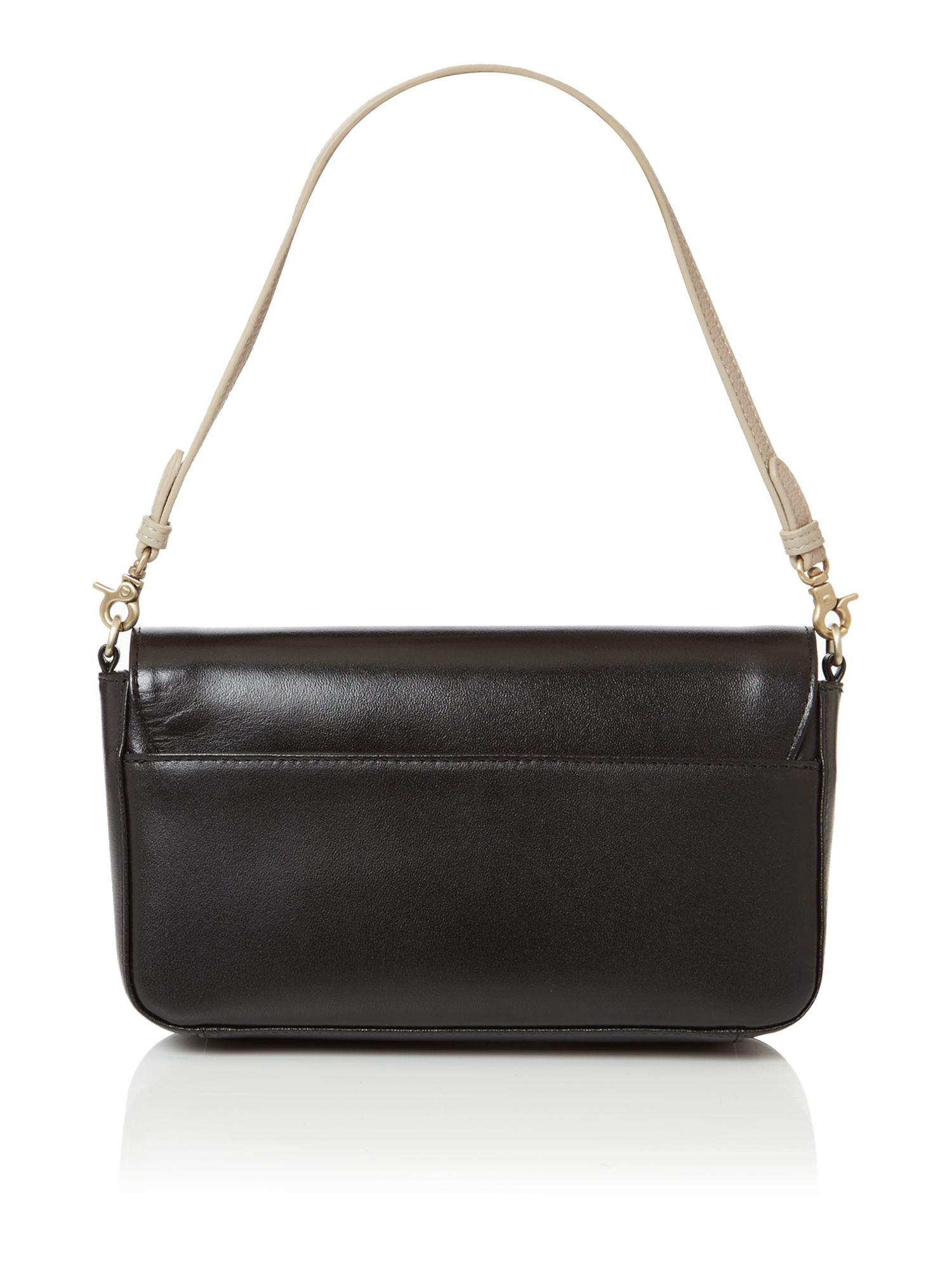 Lyst - Radley Hepburn Small Black Flapover Shoulder Bag in Black