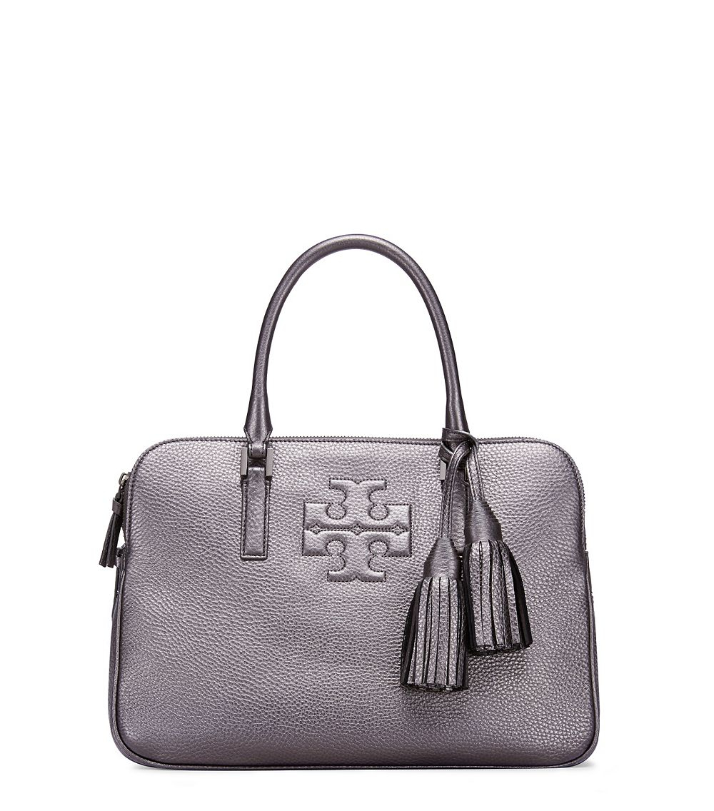 tory burch zip satchel