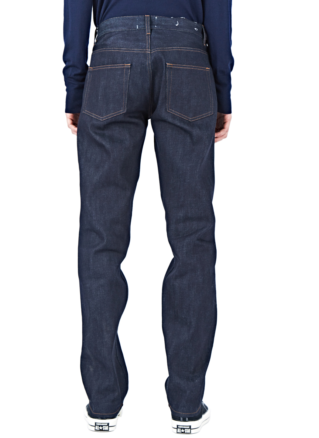 Lyst - Acne Studios Ash Raw Jeans in Blue for Men