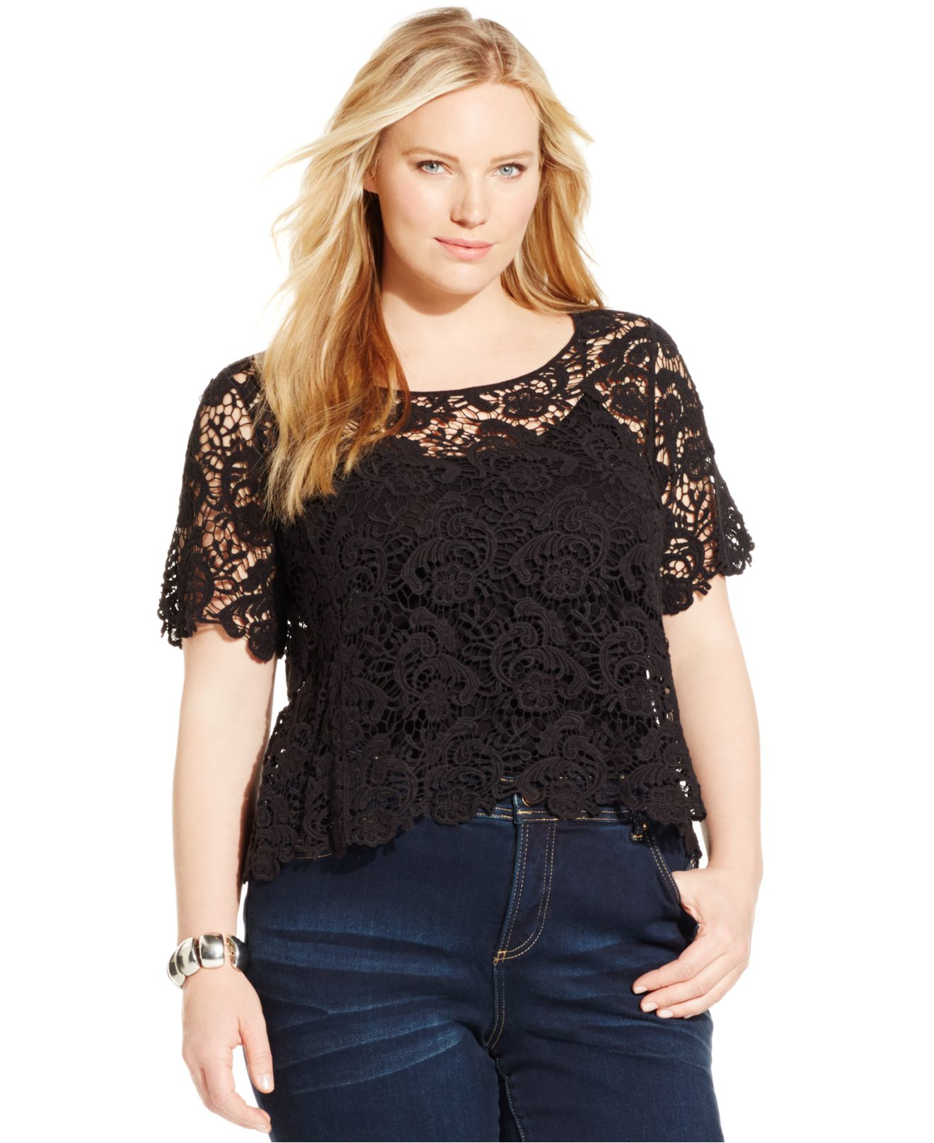 Lyst - Inc international concepts Plus Size Short-sleeve ...
